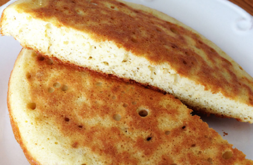 pão de frigideira low carb