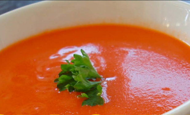 sopa creme de tomate